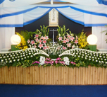 花祭壇（家族・一般葬儀向き）
